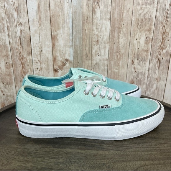 Vans Authentic Pro Aqua Haze Sneaker Size 9 Women - Picture 3 of 10